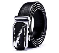 Naxxramas Ceinture pour hommes Affaires formel Ceinture en cuir Jaguar