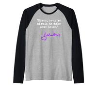 N'ayez jamais Peur de Faire du Bruit - John Lewis Manche Raglan
