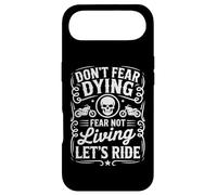 N'ayez Pas Peur de Mourir, craignez de ne Pas Vivre, Faisons de la Moto Coque pour iPhone Air