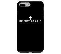 N'ayez pas peur (JPII), dictons catholiques, art du minimalisme Coque pour iPhone 7 Plus/8 Plus