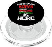 N'ayez Pas Peur, Le Kenyan est là | Funny Kenya PopSockets PopGrip pour MagSafe