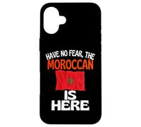 N'ayez Pas Peur, Le Marocain est là ! Funny Morocco Coque pour iPhone 16 Plus