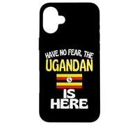 N'ayez Pas Peur, l'Ougandais est là | Funny Uganda Coque pour iPhone 16 Plus