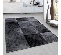 Nazar Plus 8003 Tapis, Fibres Synthétiques, Gris, 170x120 cm