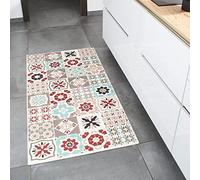 Nazar Tapis de Cuisine Lavable en Machine, de Passage, Salle De Bain et Couloir (756 Multi, 80x150 cm)