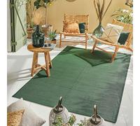 Nazar Tapis Extérieur pour Jardin, Terrasse, Balcon et Camping - Léger et Réversible (1747 Vert, 120x160 cm)