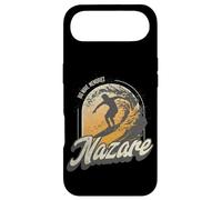 Nazare Surfing Waves in Portugal Big Surf Men Surfer Coque pour iPhone Air