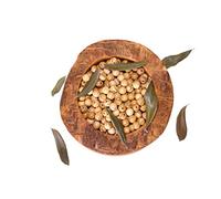 NazarethFairTrade Perles en bois d'olivier naturel de qualité supérieure fabriquées à la main en terre sainte, cadeaux idéaux pour les bijoux, religieux, bijoux en bois chrétien-6 mm