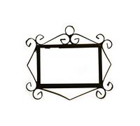 Nazari M-1 Carreaux en céramique espagnole peinte à la main 11 x 5,5 cm ou 5,5 x 11 cm pour numéro de maison et lettres (cadre de tuiles Wire 3)