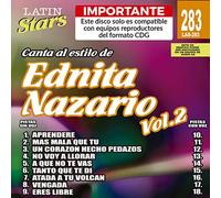 Nazario, Ednita - Ednita Nazario 2-Latin Stars Karaoke
