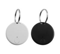 Nazaz Localisateur de Clés 2 Pack, Smart Tag Compatible iOS et Android, Localisateur d'articles pour Clés, Bagages, Sac à Dos, Portefeuille