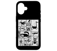 Nazca Lines | Ancient Astronaut South America Peru Geoglyphs Coque pour iPhone 16