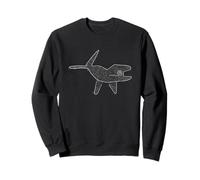 Nazca Lines, Baleine, Précolombienne Sweatshirt