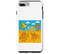 Nazca Lines Géoglyphes du Pérou Rétro Coque pour iPhone 7 Plus/8 Plus