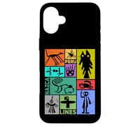 Nazca Lines | South America Ancient Astronaut Peru Geoglyphs Coque pour iPhone 16 Plus