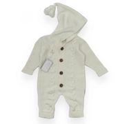 Nazzareno Gabrielli Barboteuse en laine crème 0-3 mois