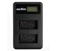 NB-10L Double Canal LCD USB Chargeur pour Canon G3X, PowerShot G1 X, PowerShot G15, G16, SX40 HS, SX50 HS, SX60 HS et Plus