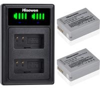 NB-10L NB10L Battery and Charger, 2X 1500mAh Battery for Canon PowerShot G1 X, G3X, G15, G16, SX40 HS, SX50 HS, SX60 HS Camera