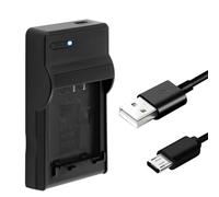 NB-11L Chargeur USB pour Canon IXUS 132, 150, 155, 160, 170, 275 HS Chargeur de batterie avec port Type-C Compact PowerShot A2300, A2500, A2600 ELPH 110 HS, 115 IS, 130 IS, 320 HS