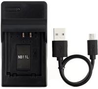 NB-11L USB Chargeur pour Canon IXUS 132,150,155,160,170,275 HS,PowerShot A2300,A2500,A2600,PowerShot ELPH 110 HS,115 is,130 is,320