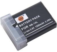 NB-13L NB13L Batterie Li-ion compatible avec Canon PowerShot G5X,G7X,G9X,G5 X Mark II,G7X Mark II,G9X Mark II,SX740 HS,SX720 HS,SX620 HS(Q997)
