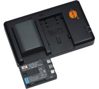 NB-2L 2LH Lot de 2 Batteries de Rechange Rechargeables et Chargeur Double Compatible avec Canon PowerShot G7, G9, S30, S70, S80, VIXIA HF R10, HG10, HV20, HV30, HV40, ZR850, BP-2L50. BP-2L. H, etc.