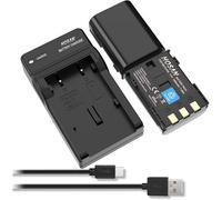 NB-2L NB-2LH Batterie de Rechange Compatible pour Canon NB-2L NB-2LH HF R10, HF R11 PowerShot G7 G9 S30 S40 S45 S50 S60 S70 S80 EOS 350D 400D HV30 DC300 HG10 IXY DVM3 DV5 DV3 FV M20 M30 M100