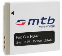 NB-4L Battery for Canon IXUS 30, 40, 50, 55, 60, 65, 70, 75, 80 is, 100 is...See List!