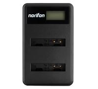 NB-6L Double Canal LCD USB Chargeur pour Canon PowerShot SX530 HS, SX610 HS, SX710 HS, SD1200 is, SD1300 is, S120 IXY 10S IXY 30S et Plus