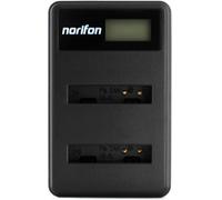 Nb-6L Double Canal Lcd Usb Chargeur Pour Powershot Sx530 Hs, Sx610 Hs, Sx710 Hs, Sd1200 Is, Sd1300 Is, S120 Ixy 10S Ixy 30S Et Plus[Camera3387]