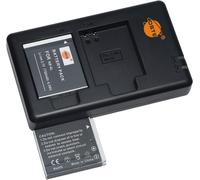 Nb-6Lh 6L Lot De 2 Batteries De Rechange Rechargeables Et Double Chargeur Compatibles Avec Canon Powershot Sx280 Hs, Sx500 Is, Sx510 Hs, Sx600 Hs, Sd4000 Is, D10, D20, Elph 500 Hs,[ChargeurUsb946]