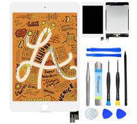 NB+ Écran tactile LCD de rechange pour Apple iPad Mini 2019 7,9" 5ème génération Écran LCD numériseur avec outils (blanc)
