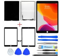 NB+ Écran tactile LCD de rechange pour iPad 7/8 compatible avec iPad 2019 2020 10,2" A2197 A2198 A2200 A2270 A2428 A2429 A2430 génération avec outils (noir)