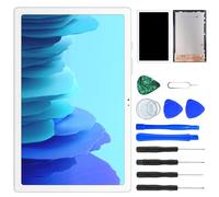 NB+ Écran tactile LCD de rechange pour Samsung Galaxy Tab A7 T500 T505 10,4" 2020 - Panneau avant en verre blanc avec outils