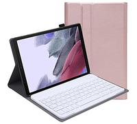 NB Housse de clavier pour Samsung T220/T225, Housse en simili cuir pour Galaxy Tab A7 Lite 8.7'', Folio Case avec clavier Bluetooth détachable pour Samsung Galaxy Tab A7 Lite [SM-T220/SM-T225]