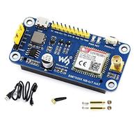 NB-IoT Hat for Raspberry Pi, Based on SIM7020E, B1/B3/B5/B8/B20/B28 Bands Controlled Via Serial at Commands Support LWM2M/COAP/MQTT/TCP/UDP/HTTP/HTTPS, 3.3V/5V