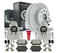 NB PARTS Étrier de frein arrière gauche compatible avec Audi A3 8P TT Seat Altea Leon Skoda OctaviaVW Golf Plus 5