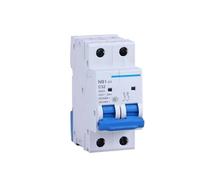 NB1-63 1P 2P 3P 4P AC 230/400V MCB Circuit Breaker DIN Rail Mounting Miniature Air Switch DZ30 DZ40 EPN DPN TPN DZ47, Pièces(2P,50A)