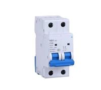 NB1-63 2P 3P 4P 1P AC 230/400V MCB Circuit Breaker DIN Rail Mounting Miniature Air Switch DZ30 DZ40 EPN DPN TPN DZ47 NWPNLXEA(50A,2P)
