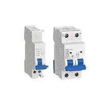 NB1-63DC DC MCB avec déclencheur de surtension Mini disjoncteur photovoltaïque solaire 1P 2P 4P DC250V DC500V DC1000V NB1 OVT-1(50A,MCB 2P DC500V)