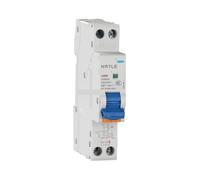 NB2LE Curve B C Type A AC 1P+N Residual Current Operated Leakage Protection Switch Circuit Breaker RCBO 30MA 10A 16A 20A, Pièces(Curve C-AC,16A)