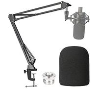NB35 Bras de microphone avec filtre anti-pop pour micro AT2020 SUNMON