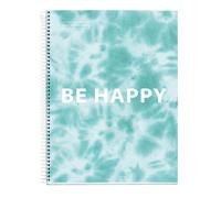 Nb4 A4 120f Quadr.90g Av Tie Dye Bleu