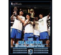 NBA 2011 Finals Champion Impression sur toile 8 x 10 cm