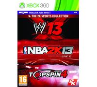 Take2 Jeux vidéo NBA 2K13 + WWE 13 + Top Spin 4