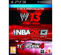 NBA 2K13 + WWE 13 + Top Spin 4