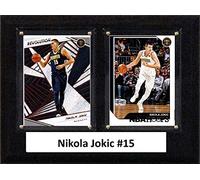 NBA 68JOKICNBA Denver Nuggets pour homme 6 x 8 cm Nikola Jokic Denver Nuggets Plaque à deux cartes Marron N/A