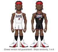 Funko Gold 5" NBA Legends: 76ers - Allen Iverson Iverson - 1/6 Odds for Rare Chase Variant - Figurine Articulée en Vinyle à Collectionner - Idée de Cadeau d'anniversaire - Produits Officiels