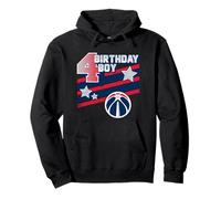 NBA Birthday Boy Washington Wizards 4ème Anniversaire Sweat à Capuche