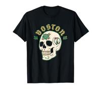NBA Boston Celtics Dia De Los Muertos Team Sugar Skull T-Shirt